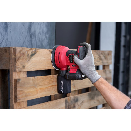 Grinder Worcraft CRS-S20Li, 125mm, eccentric