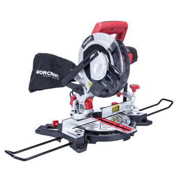 Пила Worcraft MST14-210, 210 мм, 1400Вт, торцовочная с лазером