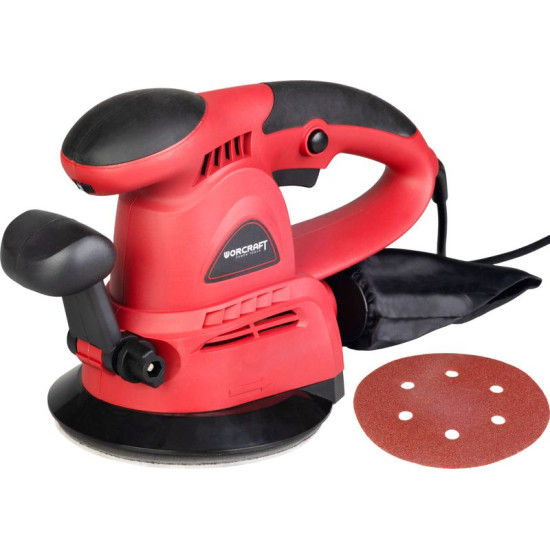 Шлифмашина Workcraft WPRS104, 430 Вт, 150 мм, с регулировкой, эксцентриковая