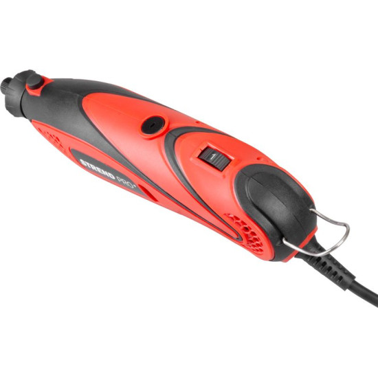 Шлифмашина Strend Pro, мини, прямая, сверлильно-шлифовальная, 135 Вт, с принадлежностями