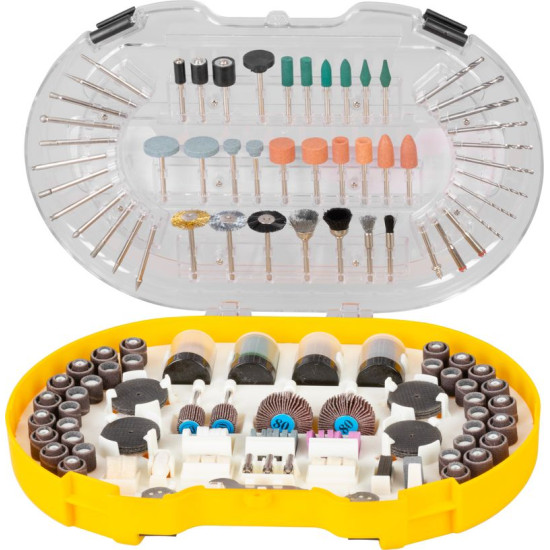 Набор шлифовальных тел Strend Pro, для мини-шлифовальной машинки, насадки, 276 шт.