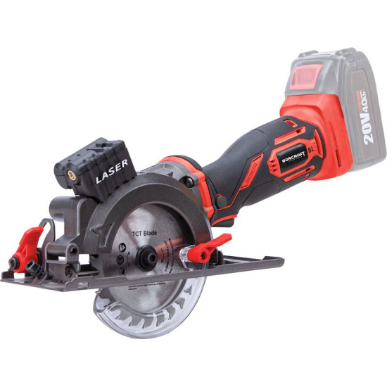 Пила циркулярная Worcraft CMCS-S20LiB, 20В, Li-ion, 115 мм