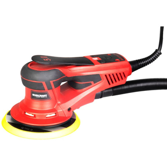 Шлифмашинка Worcraft OS04-150, эксцентриковая, 350Вт, 150 мм
