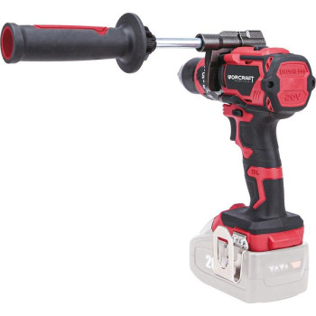 Отвертка Worcraft CHD-S20LiBH ShareSYS, 20 В, Li-ion, 100 Нм, безуглеродистая, с молотком