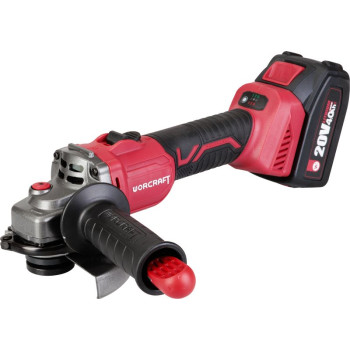 Набор Worcraft XCUBE003 Ящик для инструментов, угловая шлифовальная машина CAG-S20LiBS 125 мм, 2 аккумулятора 4,0 Ач, 1 зарядное устройство