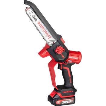 Worcraft CHS-S20LiBDM ShareSYS Пила, бесщеточная, 20V Li-ion, 8" цепь, мини-цепь, SET в футляре Worcraft CHS-S20LiBDM ShareSYS Пила, бесщеточная, 20V Li-ion, 8" цепь, мини-цепь, SET в футляре