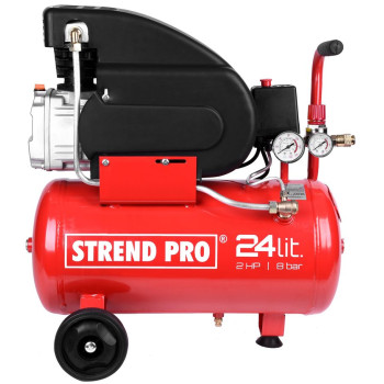 Electric oil compressor Strend Pro FL2024-08, 24 l