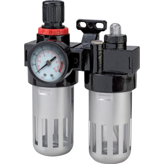 Filtrs Airtool MF-3, ar regulatoru kompresoram