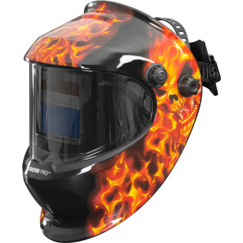Metināšanas ķiveres tendence Galaxy Fire Skull, AutoDark, Self-Darkening