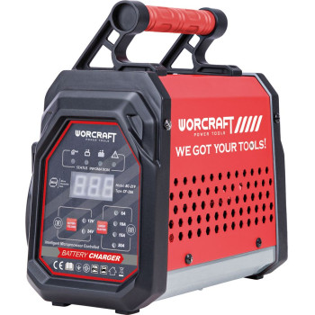 Автомобильное зарядное устройство Worcraft BC-219, 12/24 В, 20 А Автомобильное зарядное устройство Worcraft BC-219, 12/24 В, 20 А