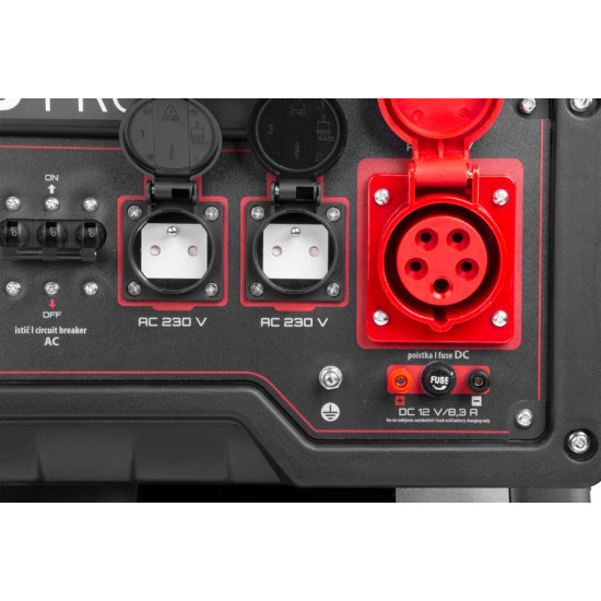 Power plant Strend Pro KM8000-A, 6.5/6.0 kW, with electr. starting, gasoline