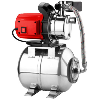 Garden pump with tank Strend Pro Garden, 1000W, 3500 l/h, 24 lit., stainless steel