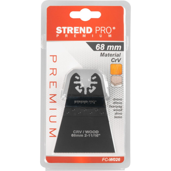 Zāģis daudzfunkcionālajam instrumentam Strend Pro FC-W026, 68mm, koks, CrV