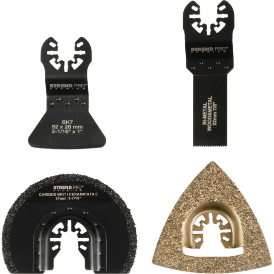 Набор инструментов для многофункциональной пилы Strend Pro TAS-TW104, керамика и плитка