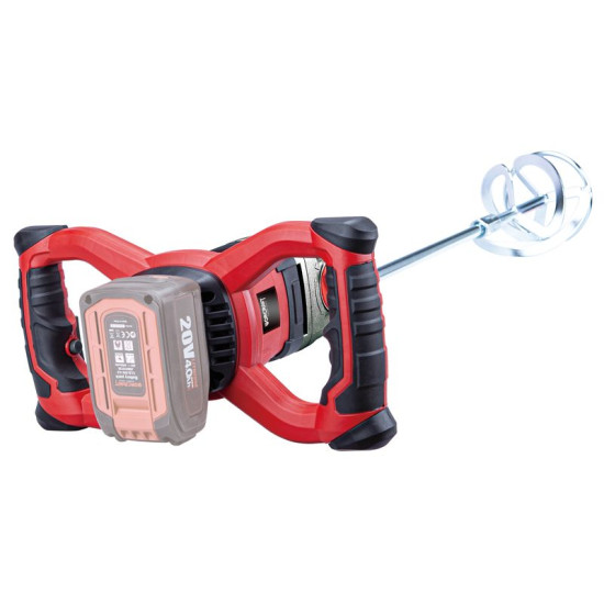 Миксер Worсrаft сMX-S20LiB, 20V Li-Ion, M14, бесщеточный, 2 скорости
