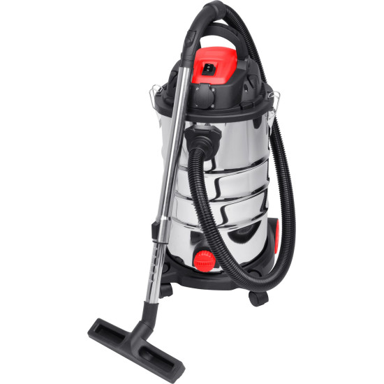 Пылесос Strend Pro MWD206S, 30 л, 1200 Вт, промышленный, фильтр HEPA, функция детонации