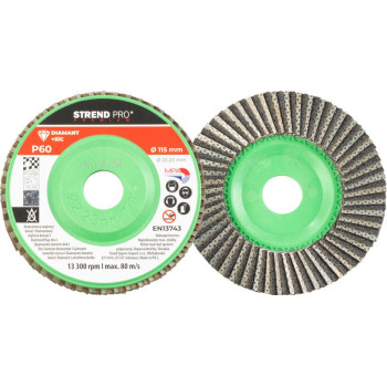 Strend Pro Premium Blade 115 x 22 мм, шлифовка, P60, алмаз, клапан