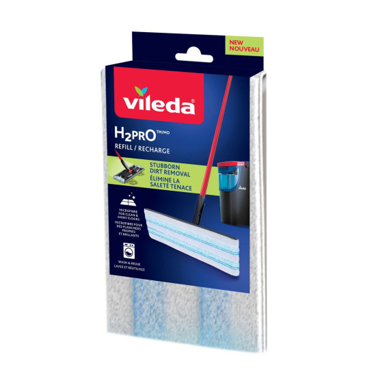 Vileda H2Pro mopa galva, plakana, nomaiņa Vileda H2Pro mopa galva, plakana, nomaiņa