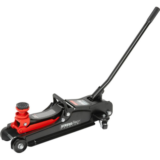 Strend Pro Premium Jack, 2.5 ton, 80-360 mm, trolley, low profile, floor jack Strend Pro Premium Jack, 2.5 ton, 80-360 mm, trolley, low profile, floor jack