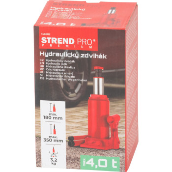Strend Pro Premium hidrauliskais domkrats, 4 tonnas, 180-350 mm