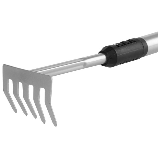 Telescopic rake small 5-teeth