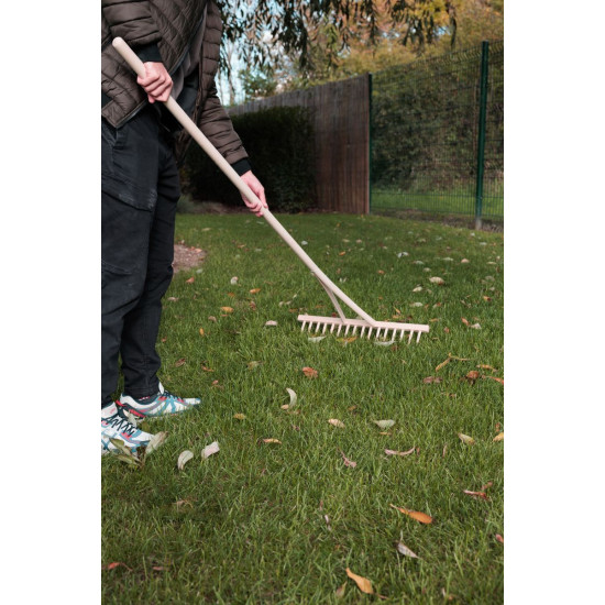 Koka dārza grābeklis 16 zob.