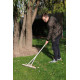 Wooden rake, 14 teeth, wooden handle