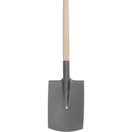 Hardened spade S592.WH flat, KomaXit, with handle T