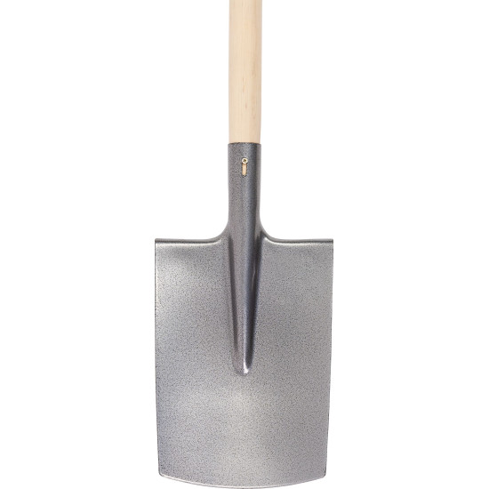Hardened spade S592.WH flat, KomaXit, with handle PH