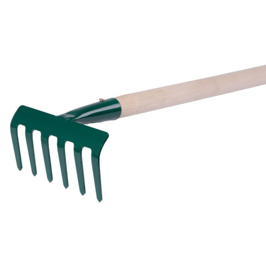 Грабли ФЭД 109/1000, 06 зубьев, деревянная ручка