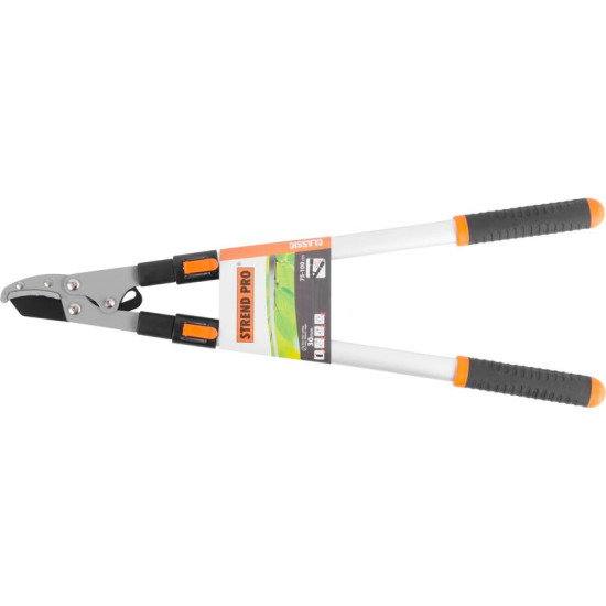 Ratchet anvil lopper 750-970mm Strend Pro, telescopic handle, cutting cap. 32mm