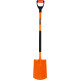 Spade 1200, straight with D handle