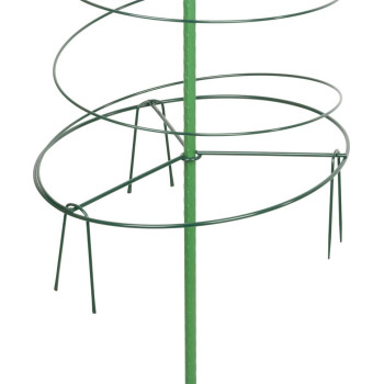 Опора для подвязки помидоров 165x30,5см стальные скобы для трости с полиэтиленовым покрытием 3шт.