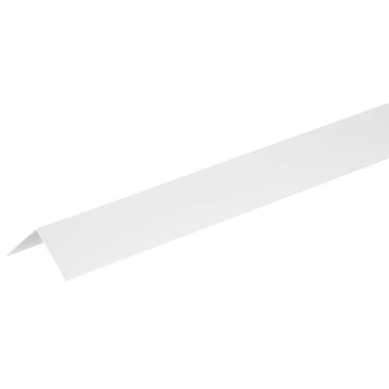 Bar Strend Pro CS147, Alu 1500x40x0.8 mm, white, 0.8 mm, corner Bar Strend Pro CS147, Alu 1500x40x0.8 mm, white, 0.8 mm, corner