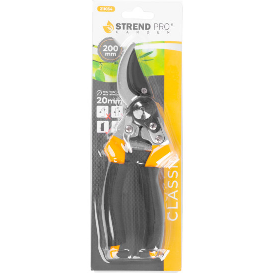 Bypass pruner 210 Strend Pro, cutting cap. 20mm