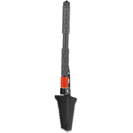 Shovel Strend Pro Tactic, folding, multifunctional, with flint, in textile case