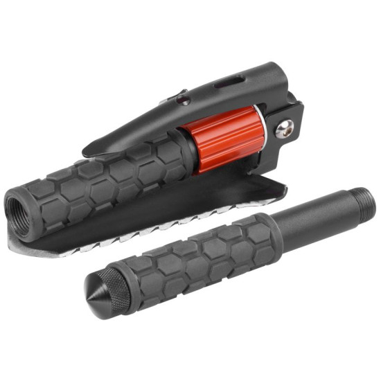 Shovel Strend Pro Tactic, folding, multifunctional, with flint, in textile case