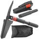 Shovel Strend Pro Tactic, folding, multifunctional, with flint, in textile case