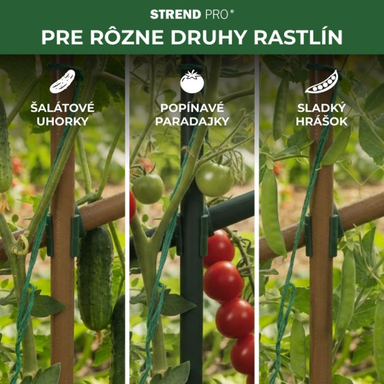 Муфта Strend рro, пластик, соединитель опор, 8 мм, упак. 10 шт