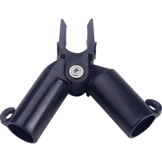 Strend Pro sakabe, plastmasa, savienotājs A atbalsta stieņiem, 16 mm, pak. 6 gab