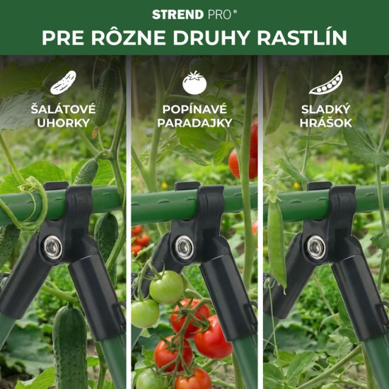 Муфта Strend рro, пластик, соединитель А для опорных стержней, 8 мм, упак. 4 шт.