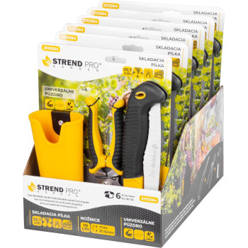 Strend Pro set, garden shears, saw, case, 3-piece set