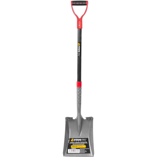 Shovel Strend Pro Premium ErgoBULL, fiberglass handle D, 1150 mm