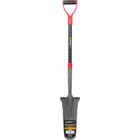 Spade Strend Pro Premium ErgoBULL, with fiberglass handle D, drainage, 1150 mm