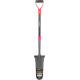 Spade Strend Pro Premium ErgoBULL, with fiberglass handle D, drainage, 1150 mm