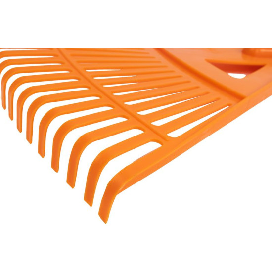 Грабли для листьев Strend Pro R130, 27 зубьев, 58 см, веерные, пластик, с ручкой