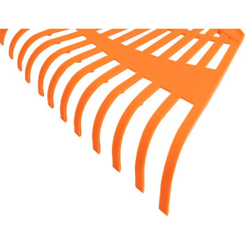 Грабли листовые Strend Pro R144, пластиковые, 23 зуба, пластик, с ручкой