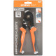 Strend Pro knaibles, 175 mm, gofrētas, kabeļiem, 0,25-10 mm Strend Pro knaibles, 175 mm, gofrētas, kabeļiem, 0,25-10 mm
