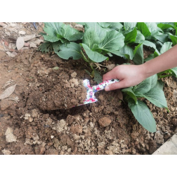 Strend Pro shovel, gardening, flower print, 30x9 cm, Ladies line