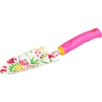 Strend Pro shovel, gardening, flower print, pink, 32x8 cm, Ladies line